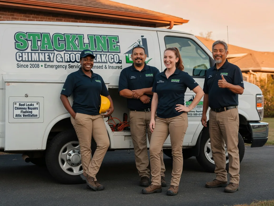 Chimney flashing repair company in Bothell, WA